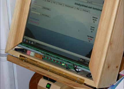 Wooden Touchscreen Terminal