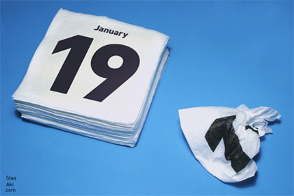 2009 Napkins Calendar 2 2009 Napkins Calendar 2