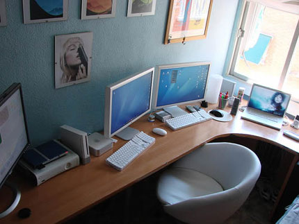 My desk with some gadgets