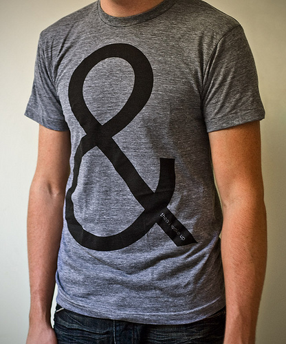 typography tshirt