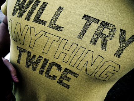 typography tshirt
