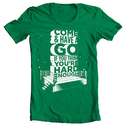 typography tshirt
