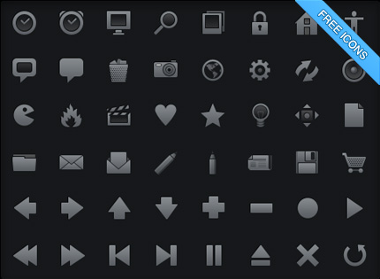 iPhone Toolbar Icon Set