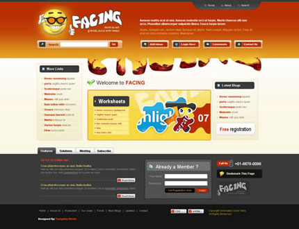 The Most Downloaded Developer Friendly Free Templates Free XHTML CSS Template