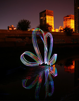 Light Graffiti, photography, graphics design